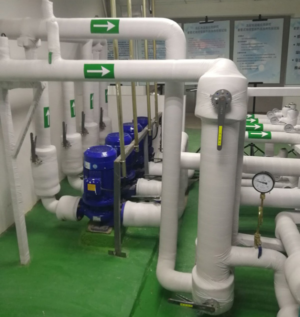 地源空氣源熱泵機(jī)房管道 地源空氣源熱泵機(jī)房管道